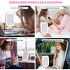 Caja de maquillaje con espejo LED ajustable – AntSay –