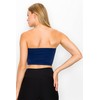 Kurve Women’s Strapless Tube Top - Seamless Bandeau Bra Crop