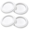 BOPOREAE 4 Pcs 45 mm Silicone Rubber Plugs Snap in