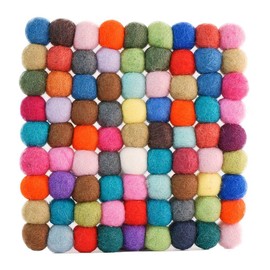 dekorando (Deko Rando) Felt Pot Mat Trivet, Multi