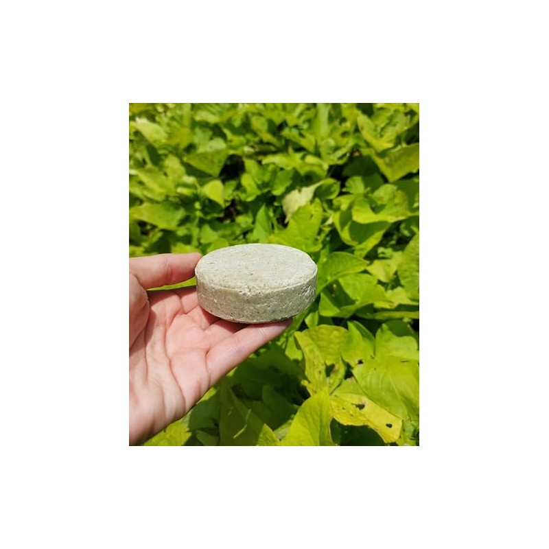 Shampoo Sólido Artesanal, Manzanilla, Vainilla y Bergamota, Vegano, Natural