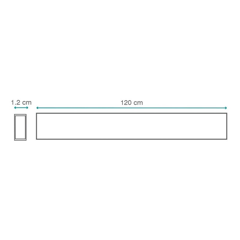 Exhivit Colgador P/ Panel Recto Tipo U Y Barra De120