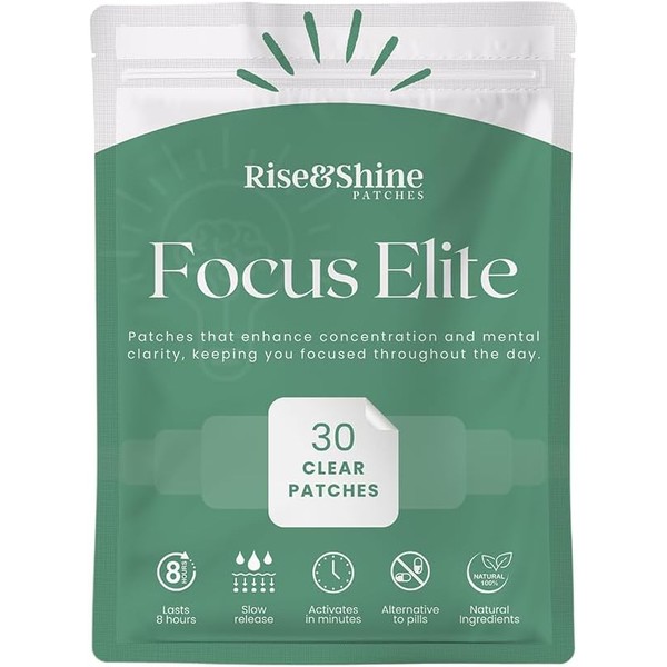 Rise & Shine Focus Elite – 30 Focus Patches for