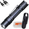 Fenix PD35R USB-C Rechargeable Tactical Flashlight,1700 Lumen with 2X Batteries