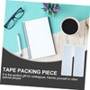 OSALADI 40Pcs Washi Tape Sample Boards Durable Plastic Washi Cards