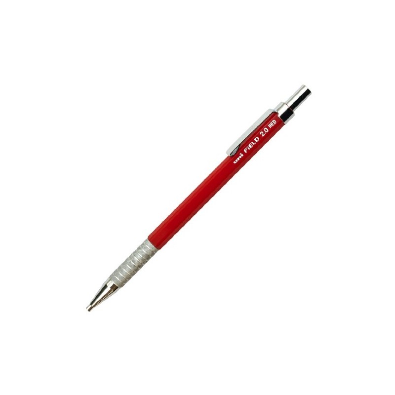 Unii Mitsubishi Pencil Mechanical Drafting Pen, Field 2.0mm, Red (M207001P.15)