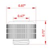 Dracaena 2 Pack G1/4 Thread to 3/8" ID, 1/2" OD