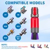 Traceless Dust Brush and Flexible Extension Hose Compatible for Dyson