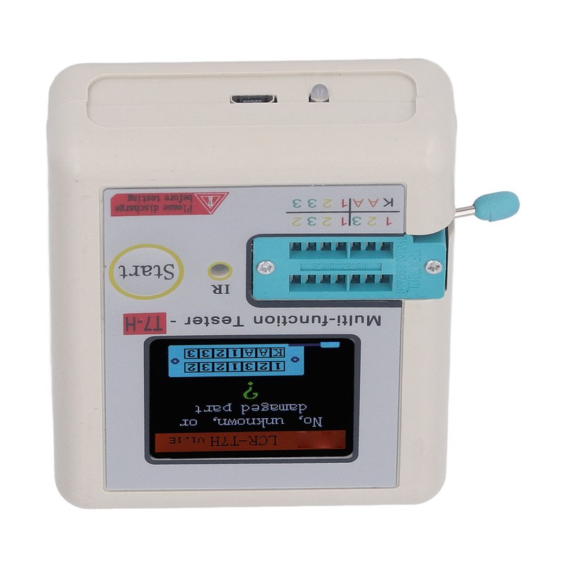 Transistor Meter High Accuracy LCD Display Automatic ESR Tester for