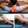 Beenax Peanut Massage Ball - Double Lacrosse Ball - Perfect