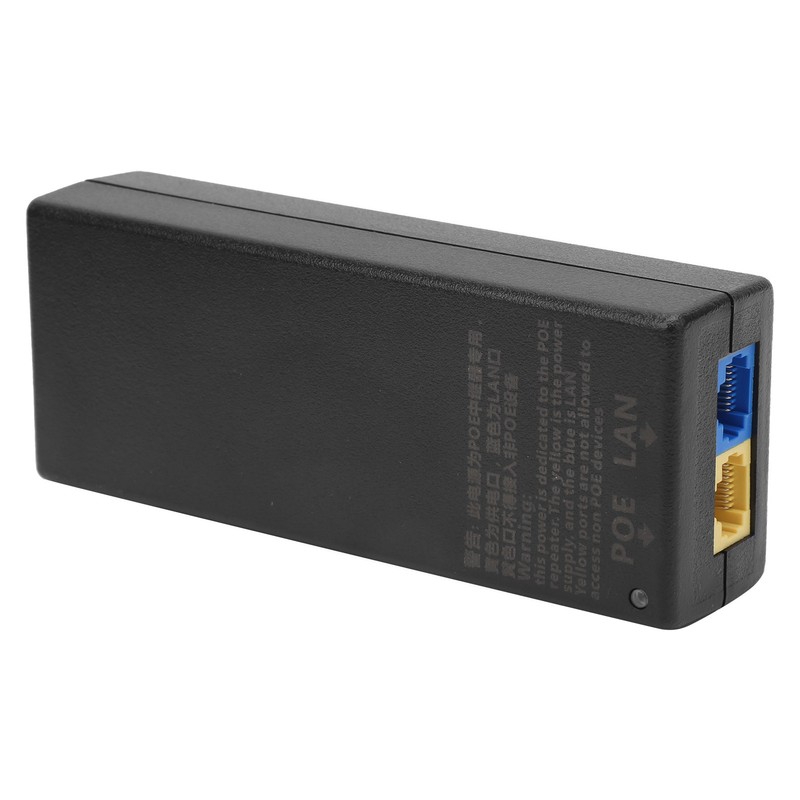 4-Way POE Repeater Power Supply Adapter Injector for CCTV Security
