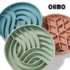 OHMO Slow Feeder Dog Bowls (Sunrise, Celestial) Enrichment Toy Soft