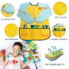 Surplex 65 pcs Sponge Paint Brushes Kits Kids Painting Set