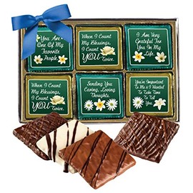 Thinking of You - Chocolate Covered Graham Crackers - 12 piece