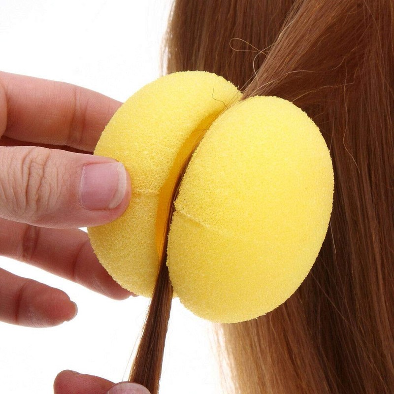 F Fityle Sponge Curler Hair Curler Curling Tool Bangs Roller