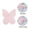 Pink Jadestone Scraping Board Butterfly Shape Massaging Gua Sha Board