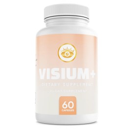 Visium Plus  Eye Health Vision Support Dietary Supplement 60 Capsules
