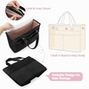 Prokva Desk File Organizer Tote Bag for Legal Size File