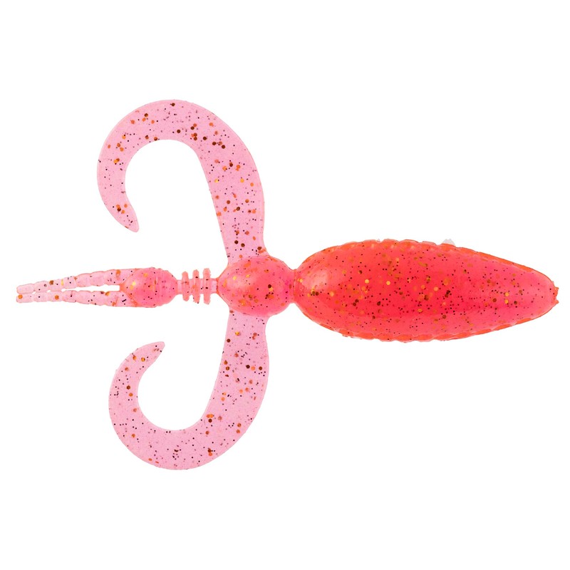 DRANCKRAZY DERANGE #103 KASAGO PINK 3.5" Lure, 10 Count