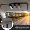 CHIMUYU Glasses Holders for Car Sun Visor, 2 Pack Bling