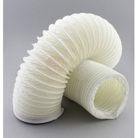 PVC Flexrohr Flex Flexibler Ø 125 mm 12,5 cm Rohr 3 m Meter Länge Flexschlauch Schlauch Abzug