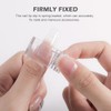 10 Pieces Nail Nippers in Transparent with 1 Drawstring Bag,