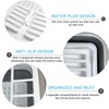 MontNorth Collapsible Dish Drainer with Drain Plug and Swivel Spout,
