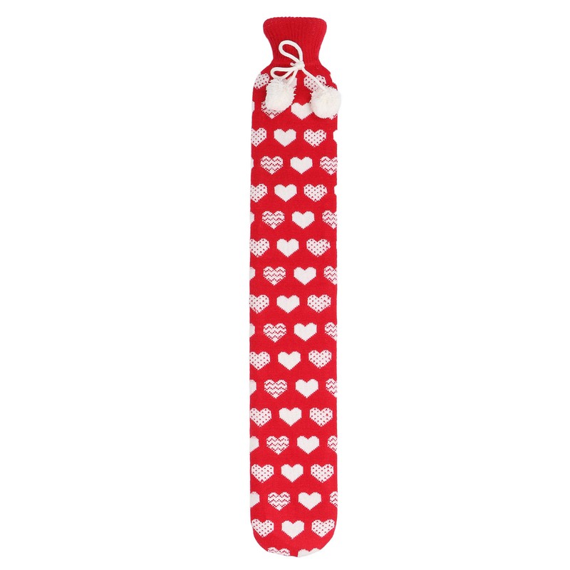 Hot Water Bottle Soft Rubber Knitting Sleeve Hot Water Bag