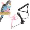 Outdoor Pet Bird Cute Harness Leash Parrots Flying Training Adjustable