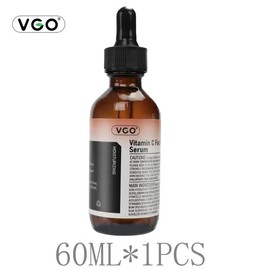 VGO Vitamin C Facial Serum Essence 30ml/60ml, B3 Skincare Cream Cleanser, Gentle Daily Facial Wash, and VGO Snail Mucin 92% Moisturizer Moisturizing - Color: VC Facial Serum 60ml