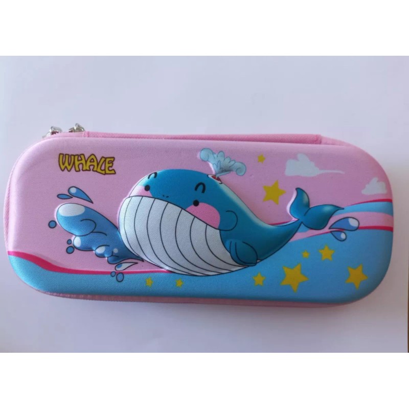 K&H Lapicera 3d Estuche Lápices Dibujos Animados Mayoreo 5pz Niñ