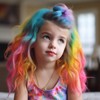 Landrain 10 Colours Hair Chalk for Children, Hair Colour Girls