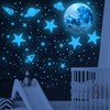 603Pcs Glow in The Dark Stars Stickers, Glow in The