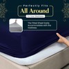 Sunshine Comforts Microfiber Fitted Sheets Breathable, Anti Wrinkle 26cm Deep