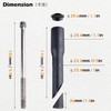 TRIWONDER Stem Riser Adapter Aluminum Alloy Bike Fork Stem Quill