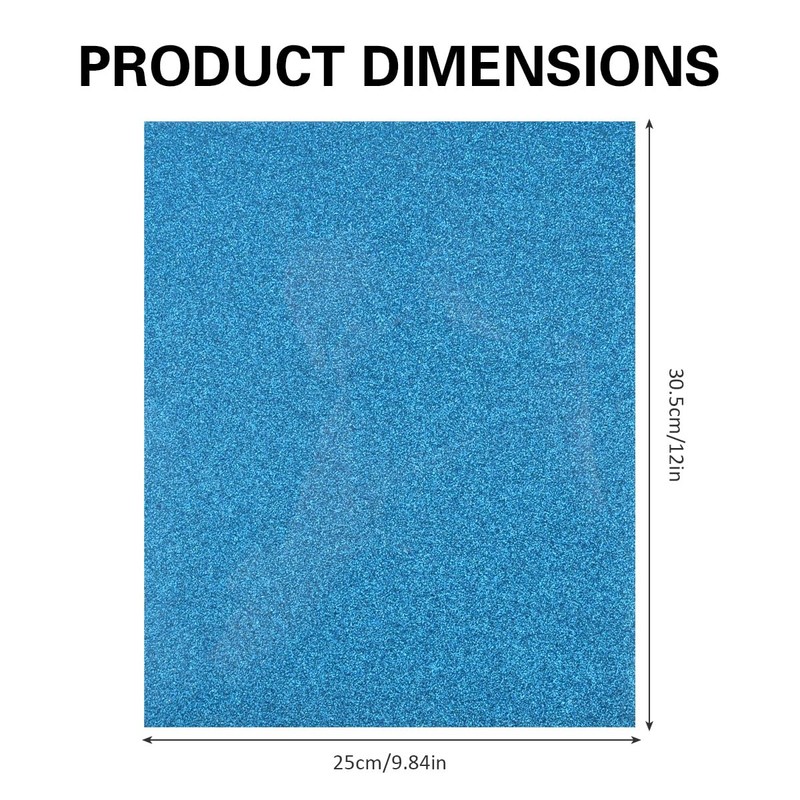 YOPEUC 10 Colours Plotter Film Textile Glitter, 25 x 30.5