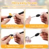 1-Pack Pin Vise Hand Drill Manual with 18pcs Micro Drill