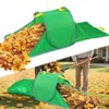 Leaf Collector Bags with Dustpan Design, Portable Pop Up Lawn