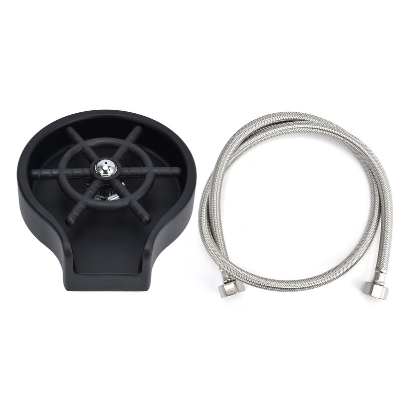 Kitchen Sink Glass Rinser High Pressure Automatic Cup Washer Cleaner
