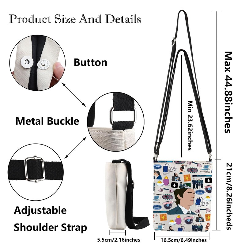 G2TUP Lumon Industries Crossbody Bag The Work Is Both Mysterious