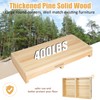 Wooden one Step Stool- Solid Pine Wood Step Riser with