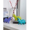 HAUCOZE Hippo Statue Sculpture Modern Decor Home Gifts Animal Figurine
