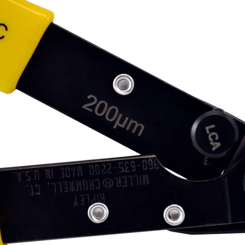 Miller FO 103-S-200 Series Single Hole Fiber Optic Stripper for