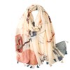 FAIRYGATE Cotton Scarf for Women Large Long Lightweight Fringed Headscarf
