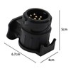 Tiardey 13 Pin to 7 Pin Towing Adapter Waterproof Towbar