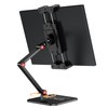 Urmust Dual Arm 15.6" Portable Monitor Stand with 360° Rotating