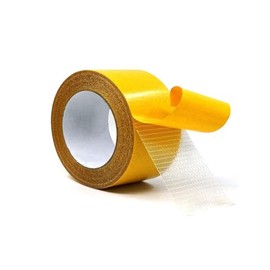 Klick Industrial Heavy Duty Magic Double Sided Scrim Tape Used for Bonding Wood, Plastics, Metals and Glass. Sticks to Most Tough to Stick to Surfaces (3/4"" x 55M (1 Roll/Order)), Clear