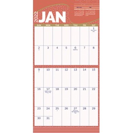 2022 Large Print Wall Calendar