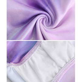 Gymnastics Leotard for Kids Girls One Piece Athletic Dance Leotards Sparkle Toddler Gymnastics Bodysuit Ballet Dance Wear