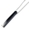 S.Double P Stainless Steel Necklace, Men's, Women's, Stick, Pendant, Stainless